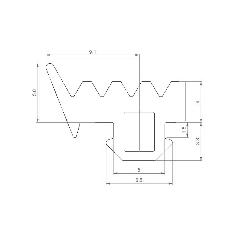 Joint application vitrage 1G668