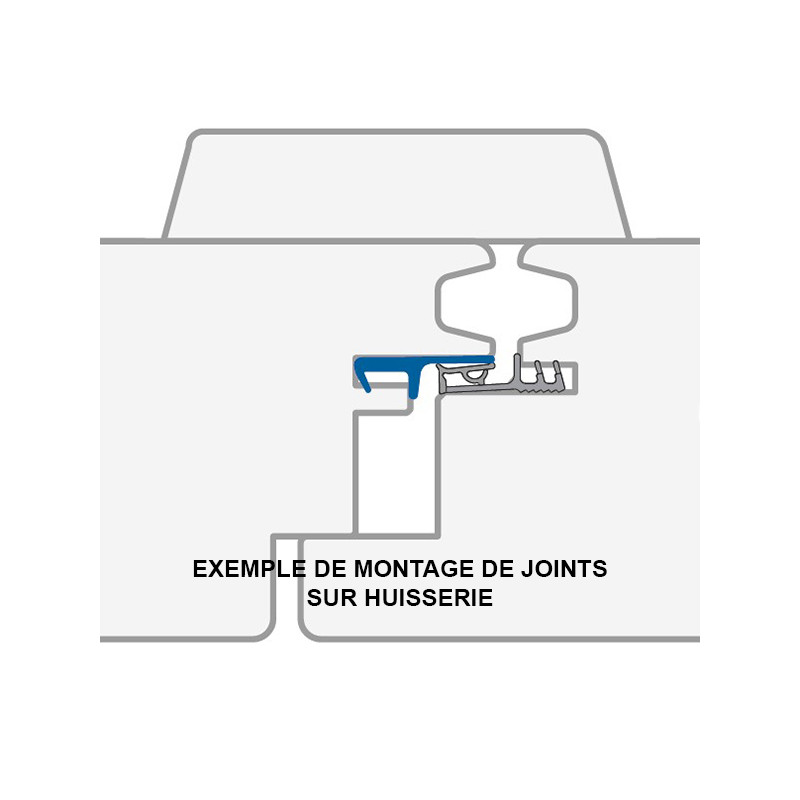 Joint d'ouvrant mono-matière JB16 PR