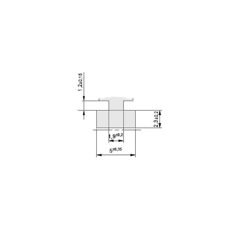 Joint TN08SFV pour étanchéité porte intérieure