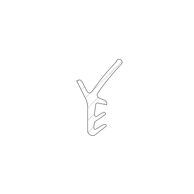 Joint S 4162 pour portes levantes et coulissantes