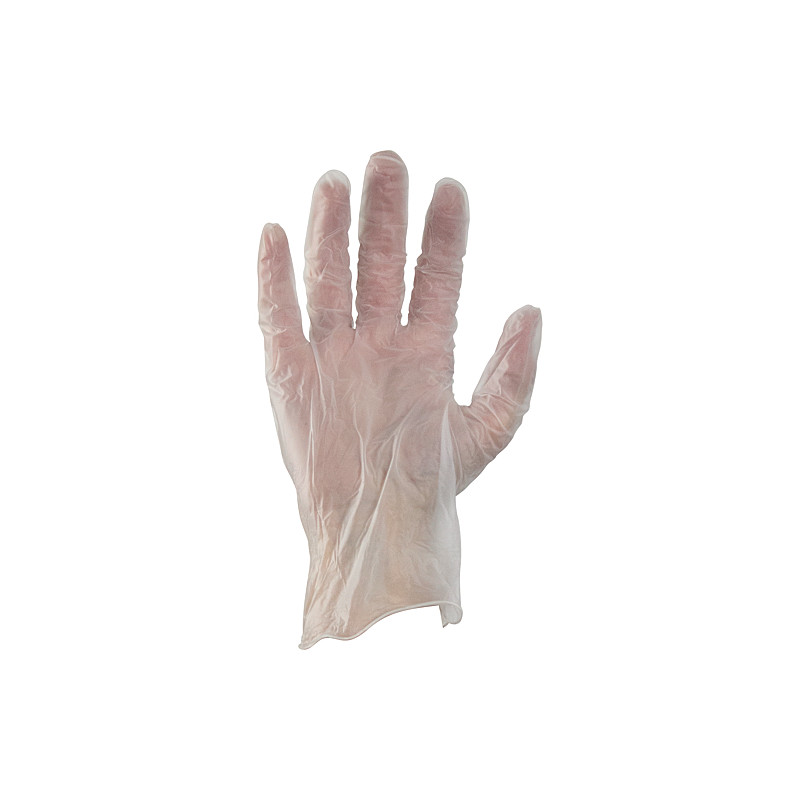 100 gants en VINYLE non poudré usage unique