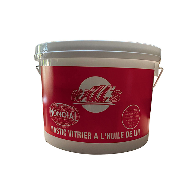 Mastic de vitrier pour bois 1 kg