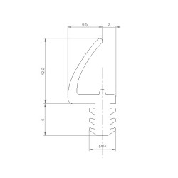Joint à lèvre mono-matière LC2