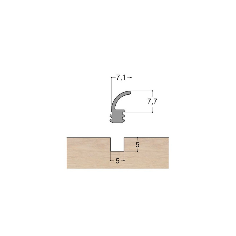 Joint à lèvre mono-matière L6 R5