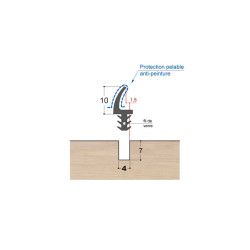 Échantillon Joint à lèvre caoutchouc LC1 PR FV