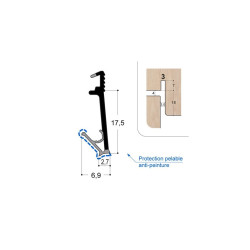 Joint isophonique multichambre F18 R3 PR