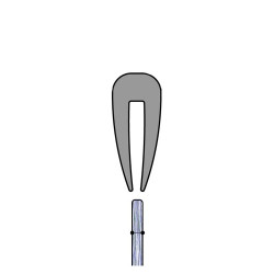 Bord de Tôle grand enfourchement