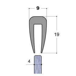 Bord de Tôle grand enfourchement