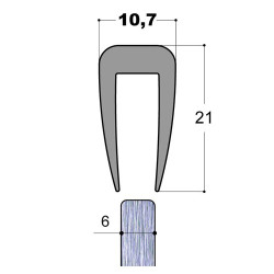 Bord de Tôle grand enfourchement