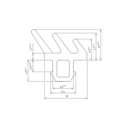 Joint application vitrage 9L420