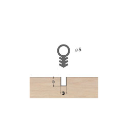 Joint à tube mono-matière T05 R3