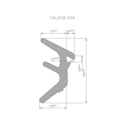 Joint de calage type A