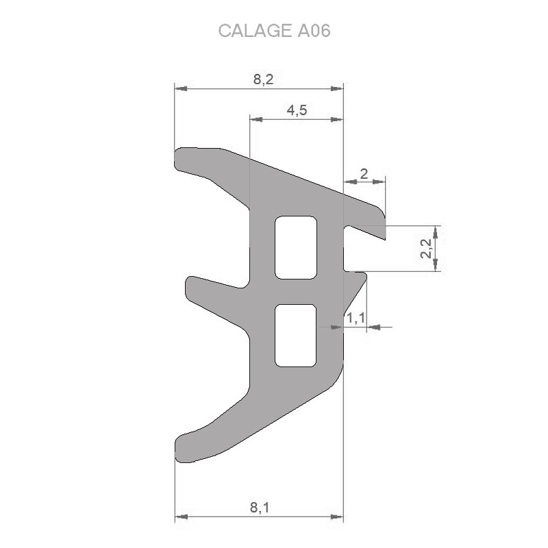 Joint de calage type A