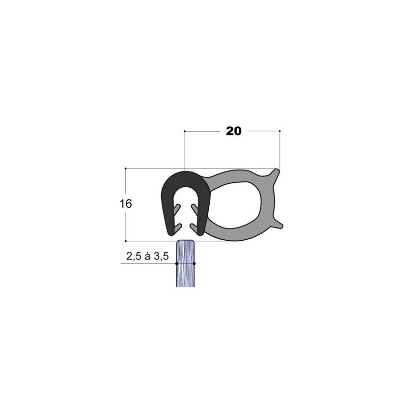 Bord de Tôle BTP 20
