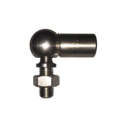 Embout mâle acier EBA1-622 taraudage à droite avec clip
