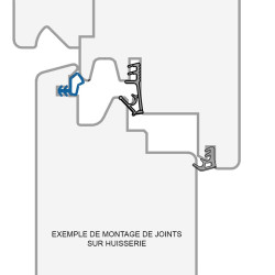 Joint d'ouvrant mono-matière OC5 S PR