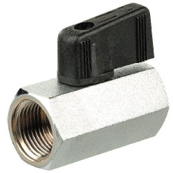 Mini-vanne papillon femelle/femelle (PN 16)