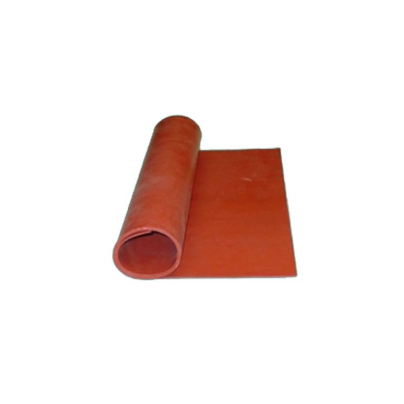 Silicone rouge en feuille