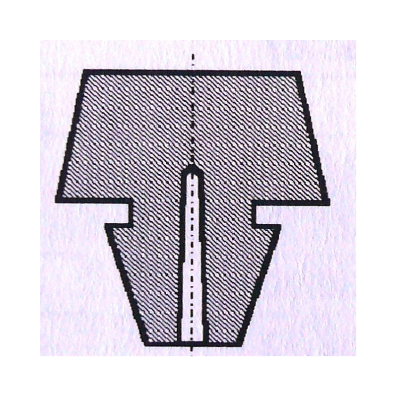 Butée de capot noire