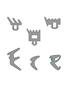 Joint de vitrage menuiserie ALU