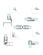 Joint porte de douche