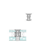 Joint queue de sapin