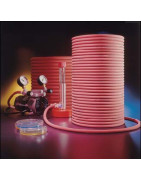 Tube à vide / écoulement